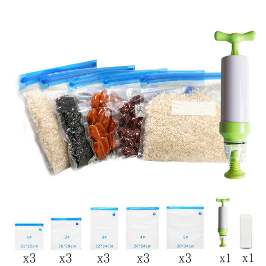 Food Grade Air Valve Vacuum Compression Fresh-keeping Bag