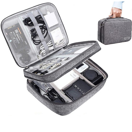 Travel Cable Organizer Bag Waterproof Portable